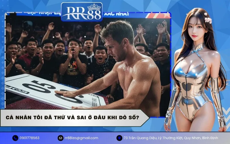 Cá nhân tôi đã thử và sai ở đâu khi dò số?