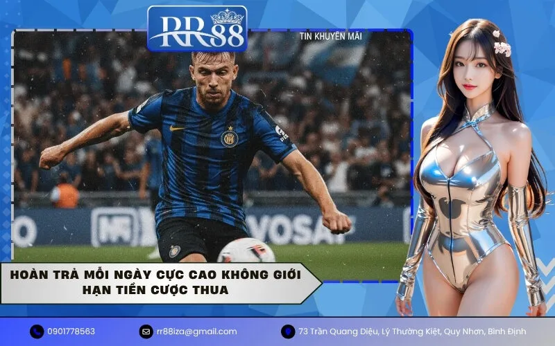 Hoàn trả mỗi ngày cực cao không giới hạn tiền cược thua